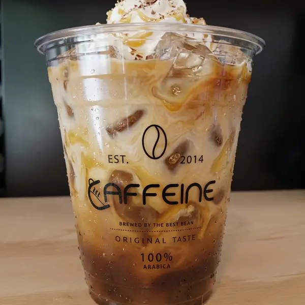 caffeine-coffee-shop - ICED COFFEE LATTE HAZELNUT