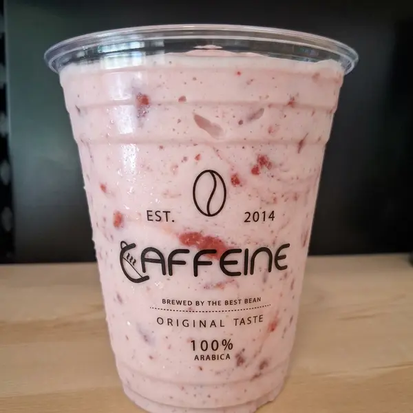 caffeine-coffee-shop - YOGURT  STRAWBERRY SHAKE