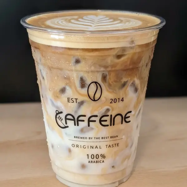 caffeine-coffee-shop - ICED COFFEE LATTE COCONUT
