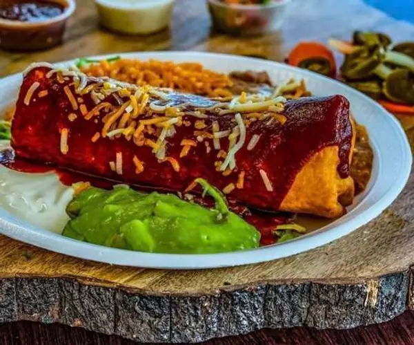 california-burrito - Combo 17: Chimichanga