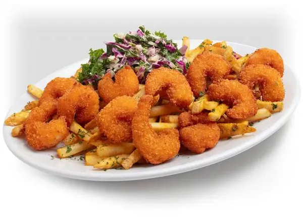 california-fish-grill - BREADED SHRIMP PLATE