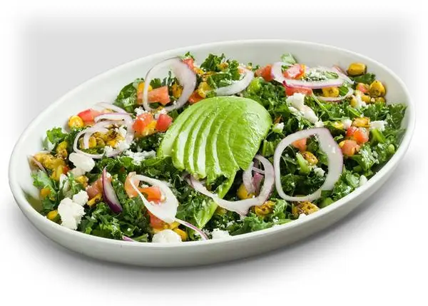 california-fish-grill - KALE & AVOCADO SALAD GREENS ONLY