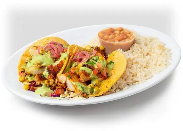 california-fish-grill - CAJUN FISH TACO COMBO