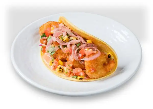 california-fish-grill - BREADED SHRIMP TACO