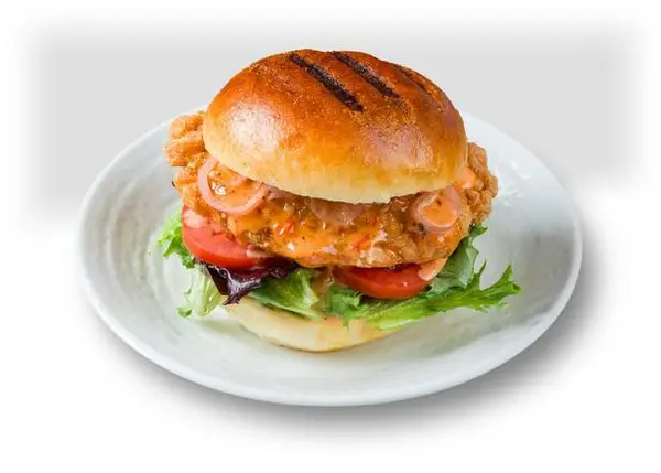 california-fish-grill - FRIED CHICKEN SANDWICH