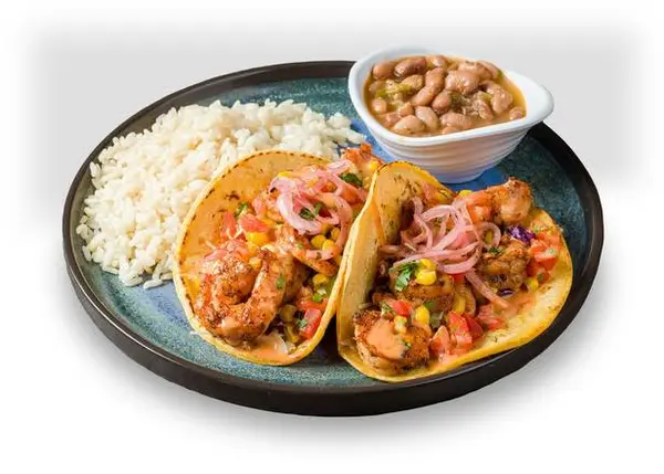 california-fish-grill - CAJUN SHRIMP TACO COMBO