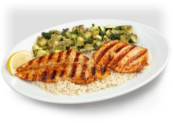 california-fish-grill - SALMON & SWAI COMBO