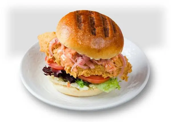 california-fish-grill - CRISPY FISH SANDWICH