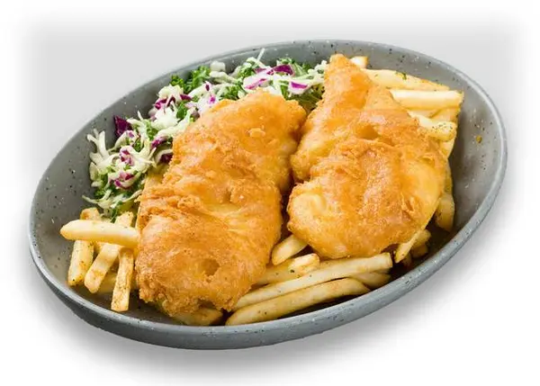 california-fish-grill - 2 PIECE BATTERED FISH & CHIPS