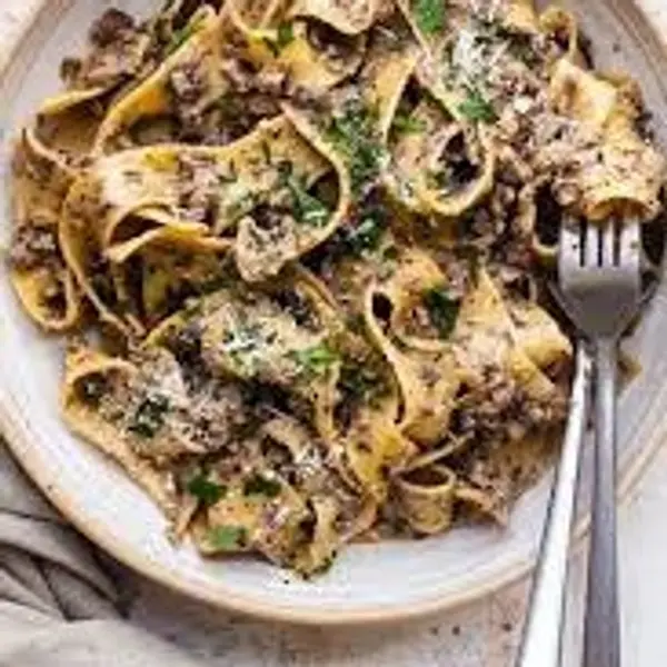 cannoneers-coffee - Mushroom Pasta