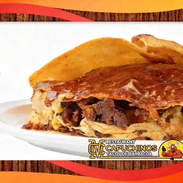 capuchinos-tacos-de-barbacoa - Papas rellenas