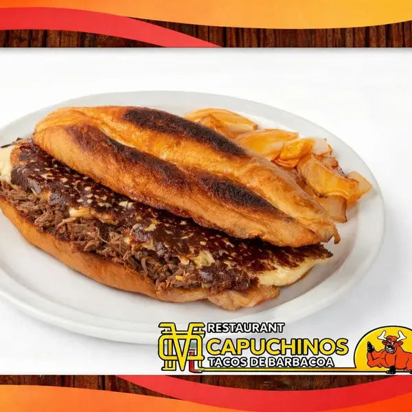 capuchinos-tacos-de-barbacoa - Lonche con queso