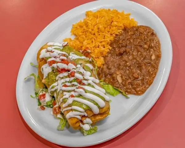 caramba - Chicken Chimichanga