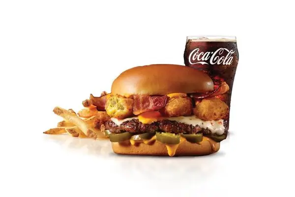 carls-jr - Big Angus El Diablo Combo