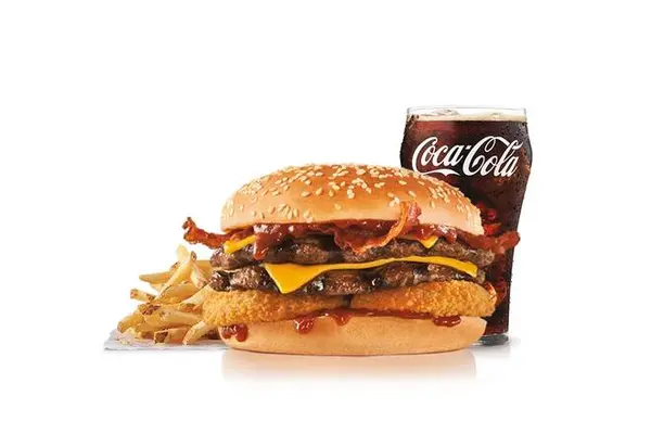 carls-jr - Double Western Bacon Cheeseburger® Combo