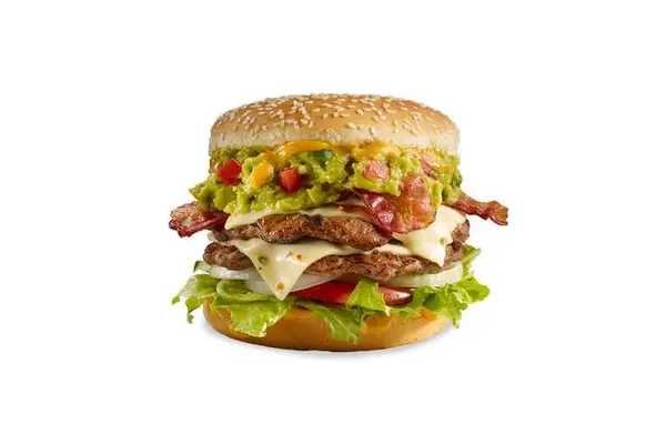 carls-jr - Double Guacamole Bacon Burger