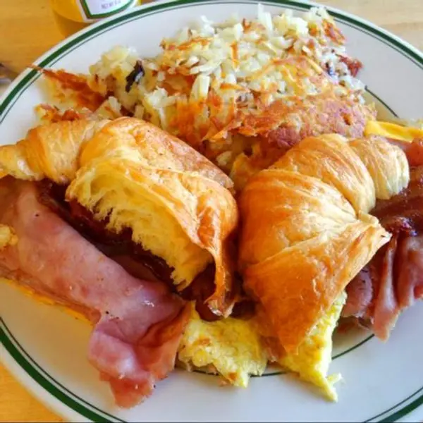 carols-restaurant - Ham & Cheese Croissant