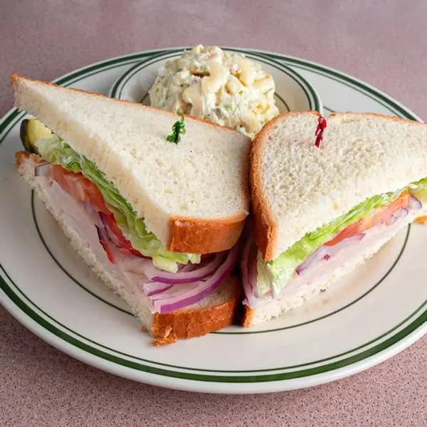 carols-restaurant - Turkey Clubhouse Sandwich