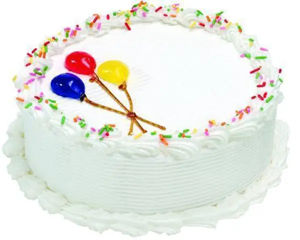 carvel-ice-cream-cake-shop - Strawberry and Vanilla Small Round Ice Cream Cake