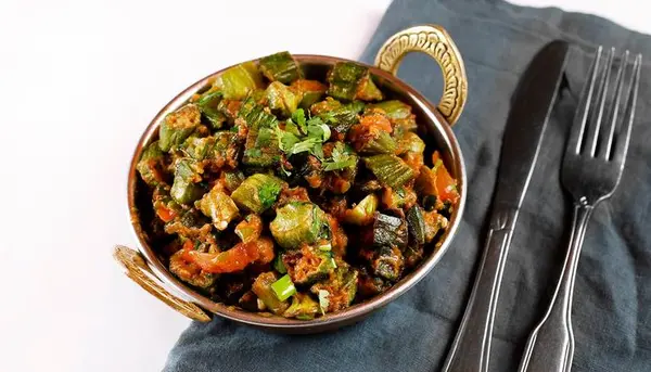 castro-indian-restaurant-bar - Bhindi Masala (Okra)  (GF) (Vegan)