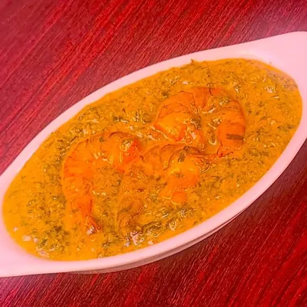 castro-indian-restaurant-bar - Shrimp Saag Curry