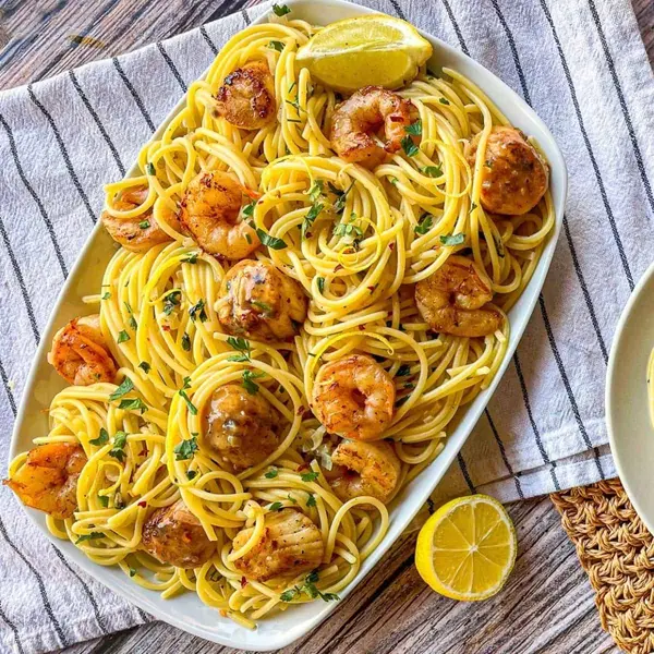 cc-koh-norea - Spaghetti creamy Seafood