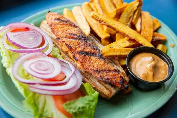 cha-cha-cha - Grilled Salmon