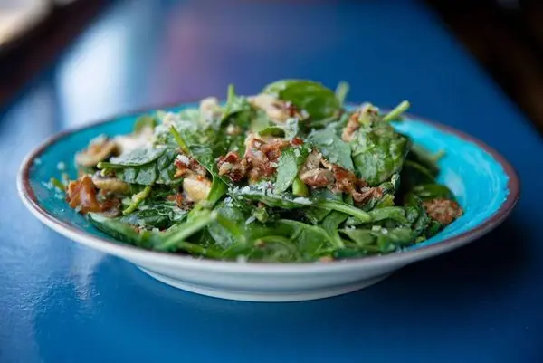 cha-cha-cha - Warm Spinach Salad