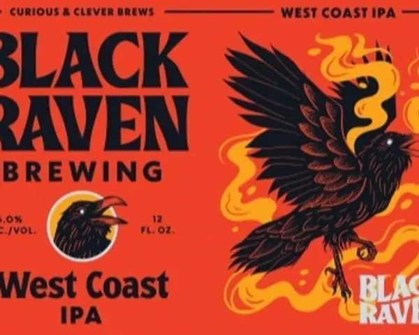 charlies-deli - Black Raven West Coast IPA 12oz / 6.0% ABV / 60 IBUs