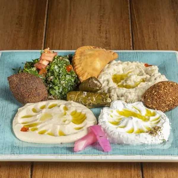 chateau-du-liban - Assiette mix mezzé