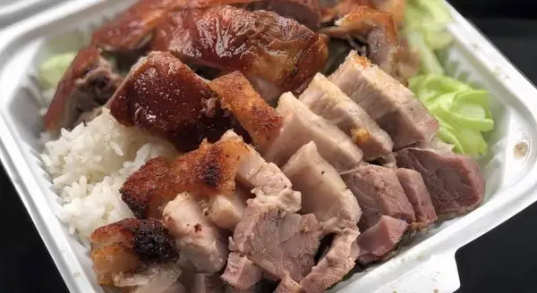 cheung-hing-restaurant - Roast Duck& Roast Pork Over Rice