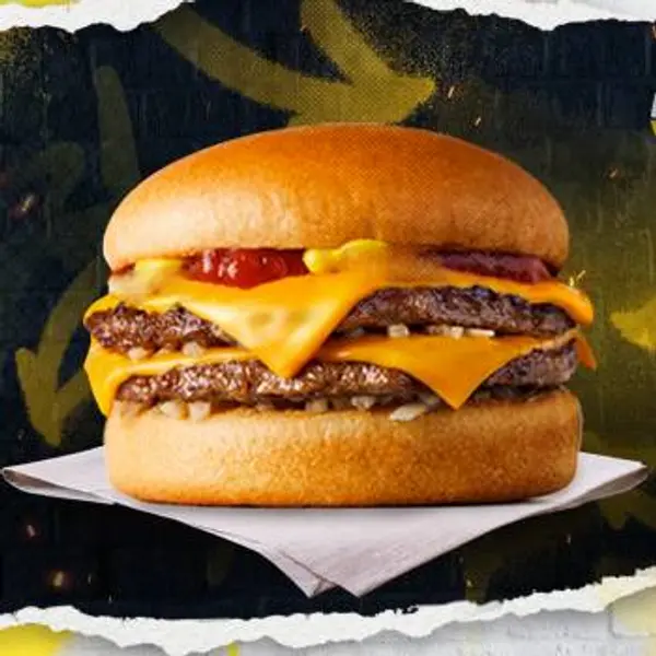 chicken-factory-chatelet - Menu double cheese burger