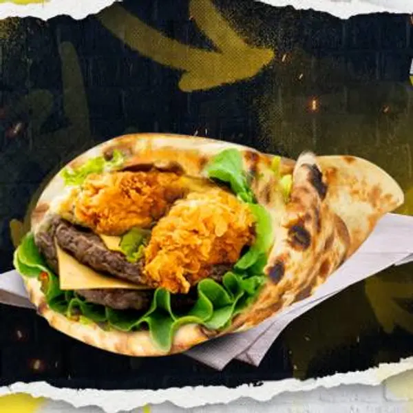 chicken-factory-chatelet - Menu naan tenders steak