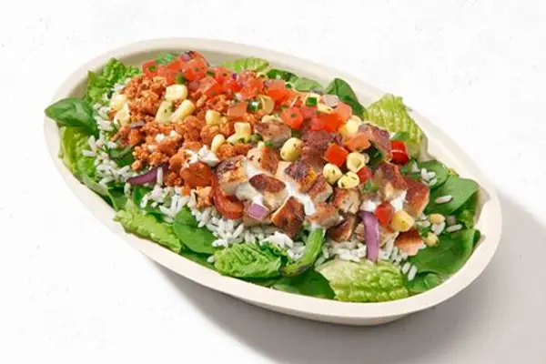 chipotle-mexican-grill - Go Half Veggie Bowl