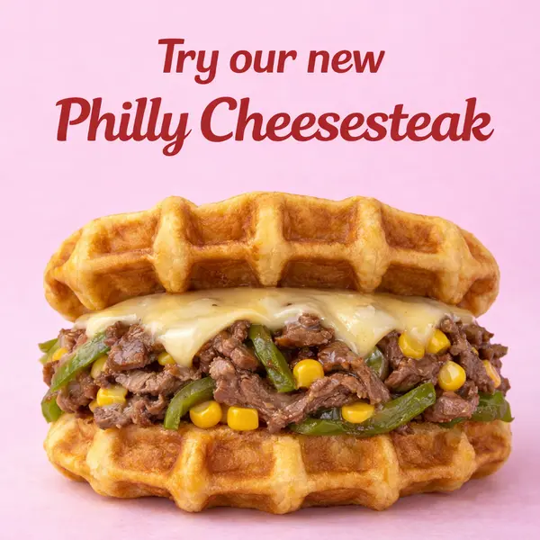 choco-choo-bay-st - Philly Cheesesteak Croffle (new!)