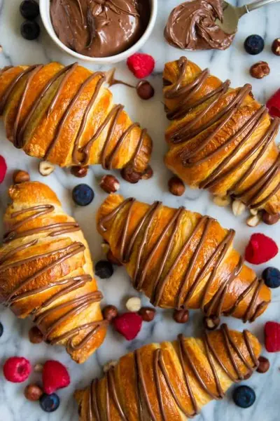 choco-choo-express - Nutella Croissant