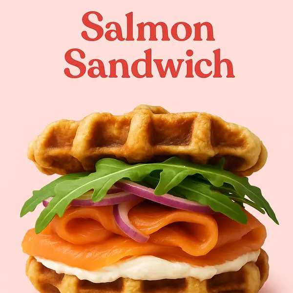 choco-choo-express - Salmon croffle