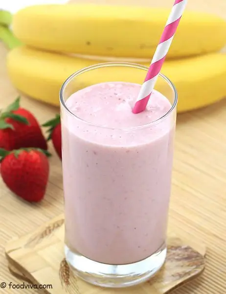 choco-choo-express - Strawberry Banana Milkshake