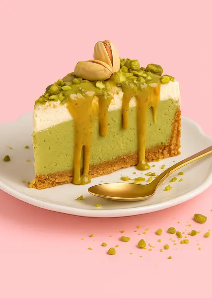 choco-choo-express - Pistachio Cheesecake
