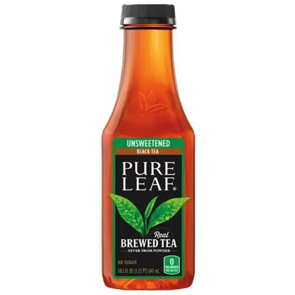 chop-stop - Pure Leaf - Unsweetened Black Tea - (18.5 fl oz)