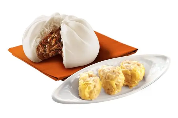 chowking - Asado Siopao W/ 3pcs Siomai