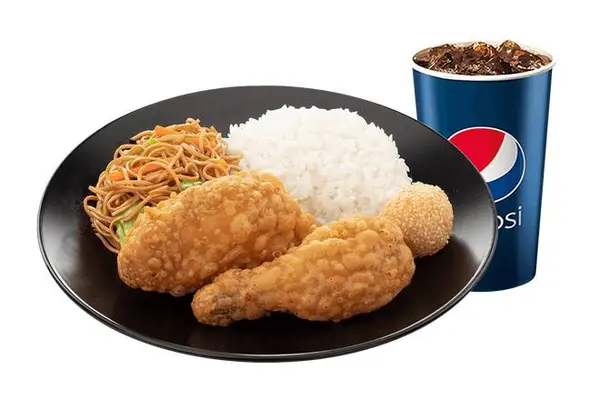 chowking - 1-Entree Lauriat + FREE SODA