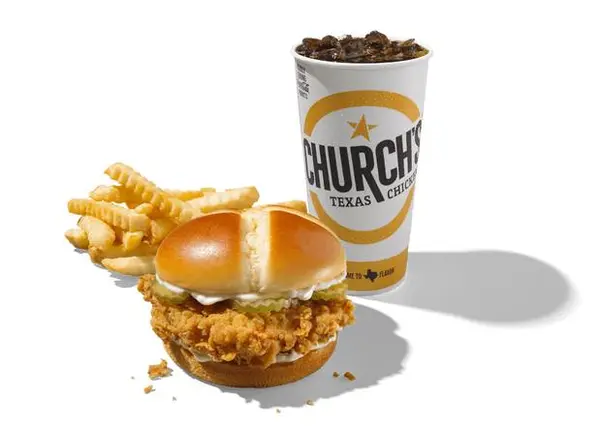 churchs-texas-chicken - Chicken Sandwich