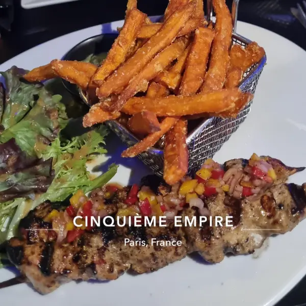 cinquieme-empire - Brochettes poulet mariné grillées