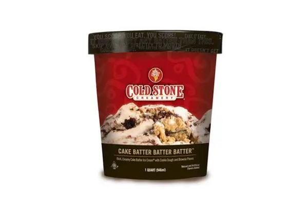 cold-stone-creamery - Cake Batter Batter Batter™ Pre-packed Quart