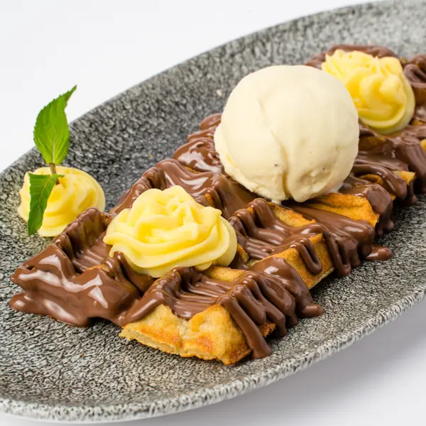 concept-food-cafe-bar - Вафла