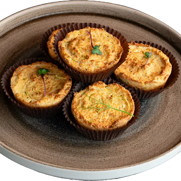 concept-food-cafe-bar - Zucchini muffins (500 calories)