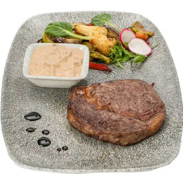 concept-food-cafe-bar - Риб ај блек ангус стек ( Ribeye black angus steak )