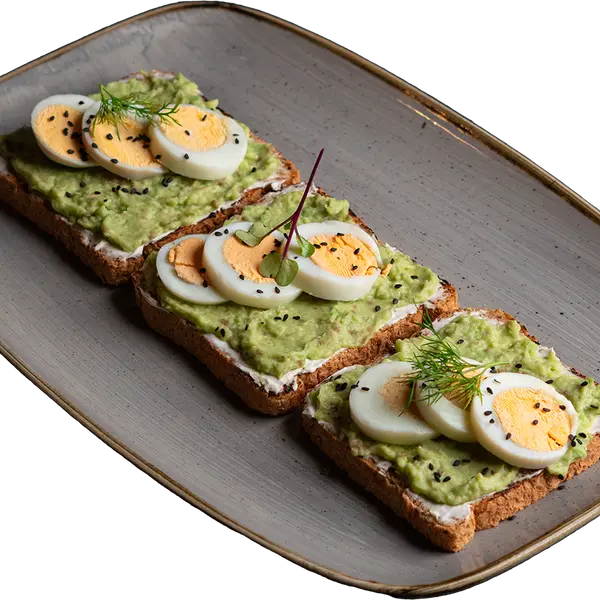 concept-food-cafe-bar - Avocado Toast (500 Calories)