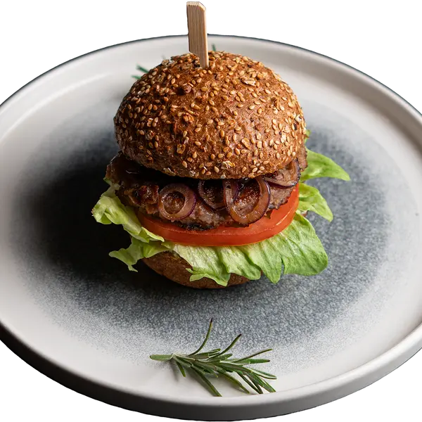 concept-food-cafe-bar - Burger (500 Calories)